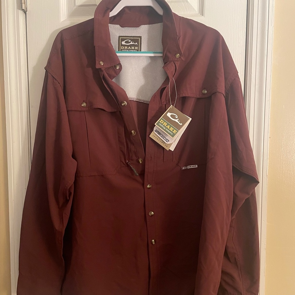DRAKE casual long sleeve shirt